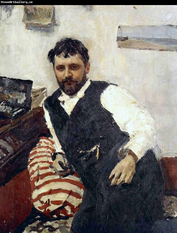 Valentin Aleksandrovich Serov Portrait of the Artist Konstantin Korovin